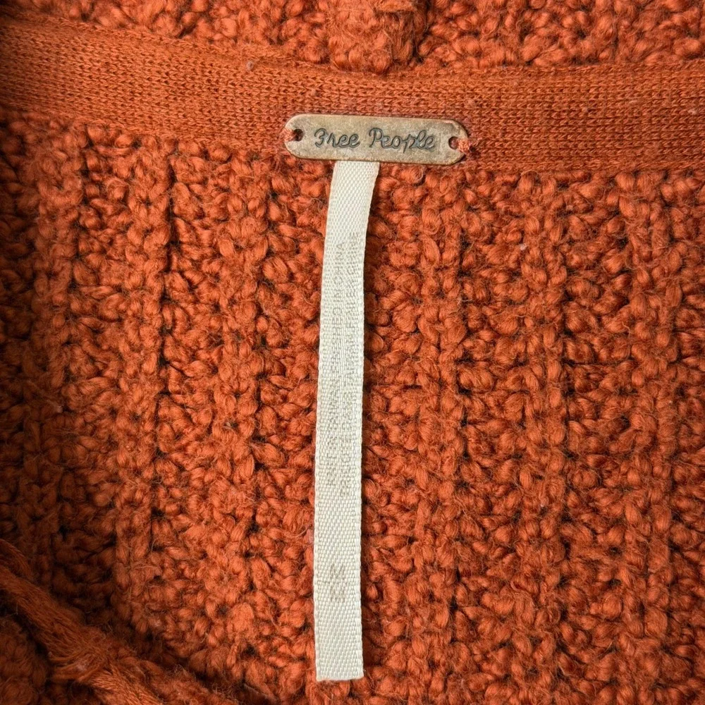 Free‎ People Greater Than Cowl Than Cowl Neck Sweater Womens M Pele Comb Slouchy